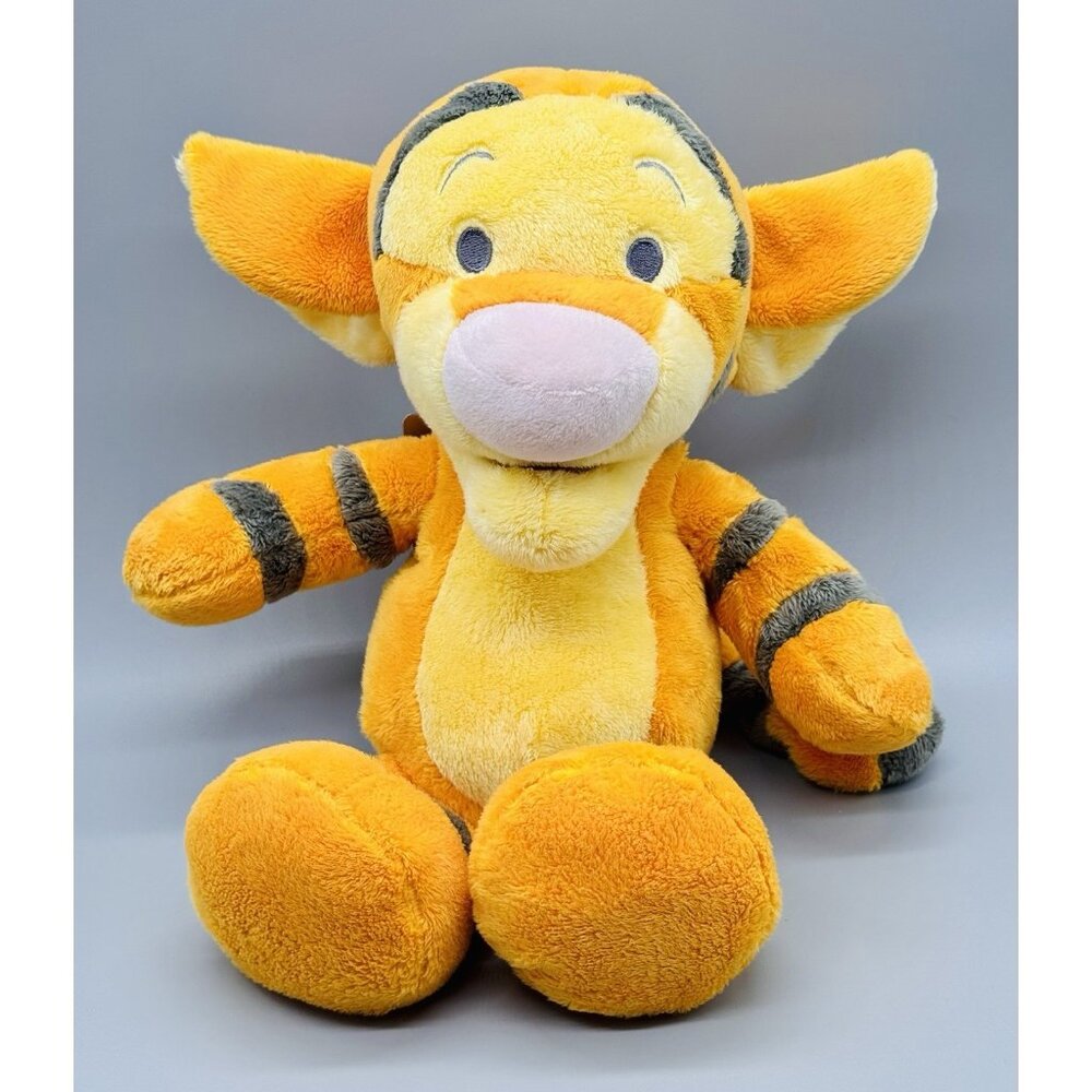 Disney‎ Parks Baby Tigger Floppy Plush Winnie the Pooh Orange 15 inch Tags